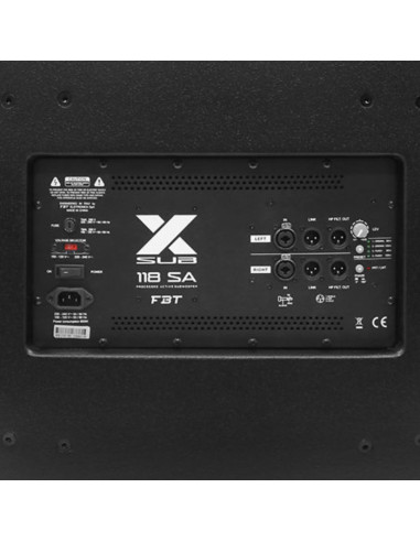 FBT - X-Sub 118SA - terre de Son