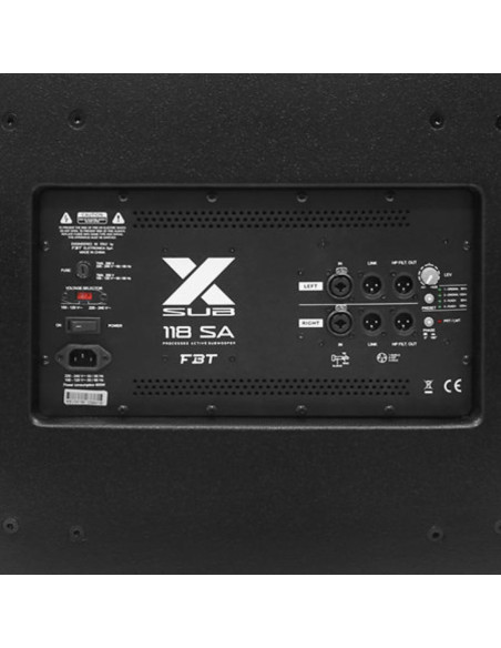 FBT - X-Sub 118SA - terre de Son