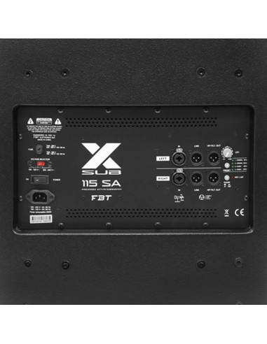 FBT - X-SUB 115SA - Terre de Son