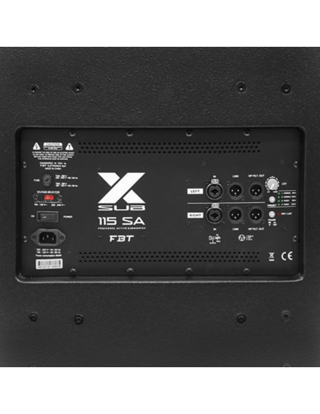 FBT - X-SUB 115SA - Terre de Son