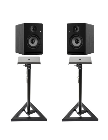 Prodipe - Pack 2 X Pro5 v4 Black Wood - 2 X Supports SST02