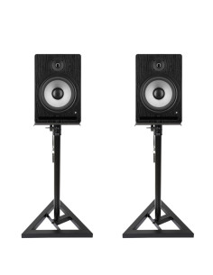 Prodipe - Pack 2 X Pro8 v4 Black Wood - 2 X Supports SST02 - Terre de Son