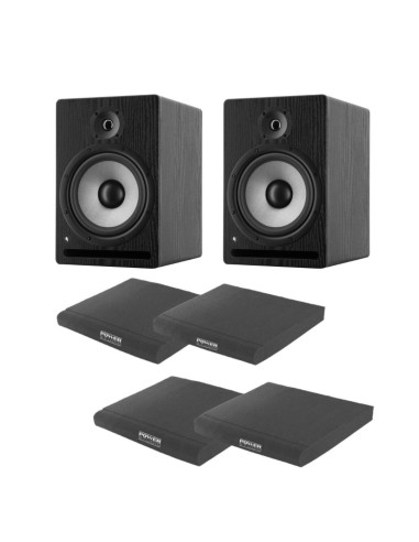 Prodipe - Pack 2 X Pro8 v4 Black Wood + EPP08 MK2 (la paire) - Terre de Son