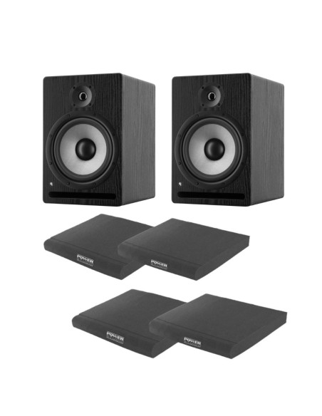 Prodipe - Pack 2 X Pro8 v4 Black Wood + EPP08 MK2 (la paire) - Terre de Son