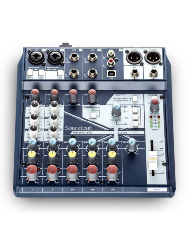 Soundcraft - Notepad-8FX - Terre de Son
