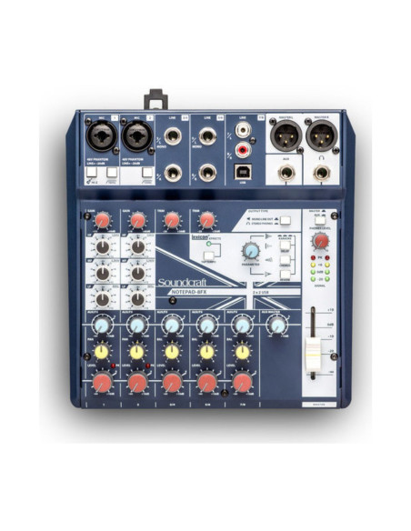 Soundcraft - Notepad-8FX - Terre de Son