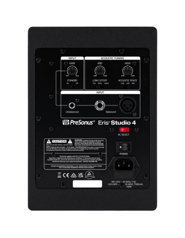 Pack 2X ERIS STUDIO 4 + 1 Paire de Mousses...