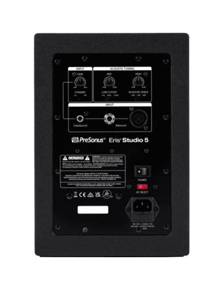 Pack 2X ERIS STUDIO 5 + 1 Paire de Mousses Acoustiques