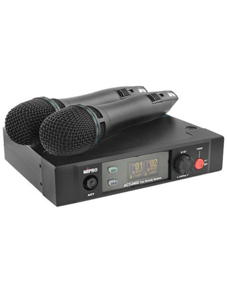 Mipro - ACT 2402 + 2x ACT 24HC + MP-80 - Terre de Son