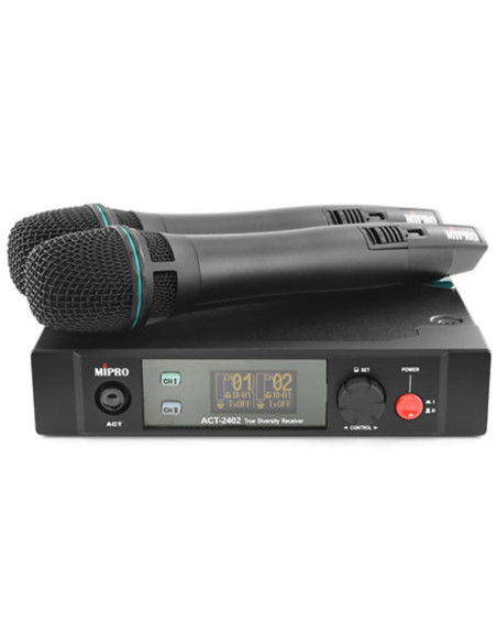 Mipro - ACT 2402 + 2x ACT 24HC + MP-80 - Terre de Son
