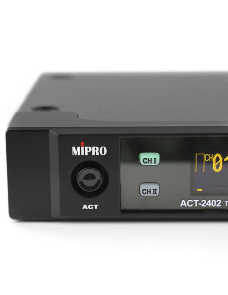 Mipro - ACT 2402 + 2x ACT 24HC + MP-80 - Terre de Son