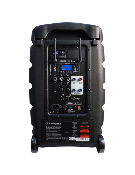 Pack RACER120 Evo + 2 micros UHF main + 2 récepteurs + housse