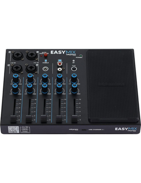 Pack Sono Amplifié 700W RMS 2X NOVA-12A + Mixage EASYMIX Bluetooth