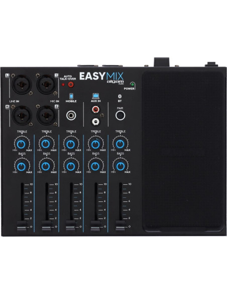Pack Sono Amplifié 700W RMS 2X NOVA-12A + Mixage EASYMIX Bluetooth