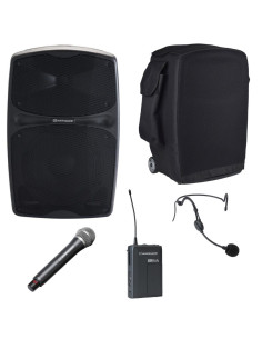 Audiophony - Pack RACER120 Evo + 1 Micro Serre-Tête + 1 micro sans fil main + housse - Terre de Son