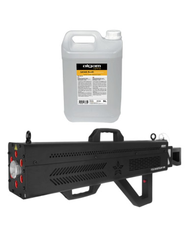 Pack FOG SHOOTGUN 1500 + + 1 Bidon de 5 Litres Dispersion Rapide Effet CO2 - Terre de Son