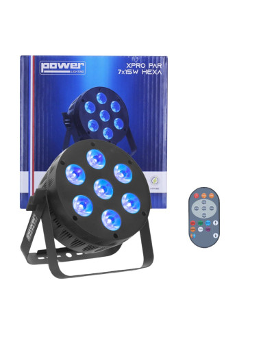XPRO PAR 7x15W HEXA