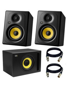 Pack Kreate 5 + sub S8.4 + Câbles