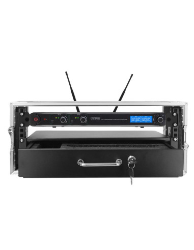 Power Acoustics - Flight Cases - FT HF MIC 2U - Terre de Son