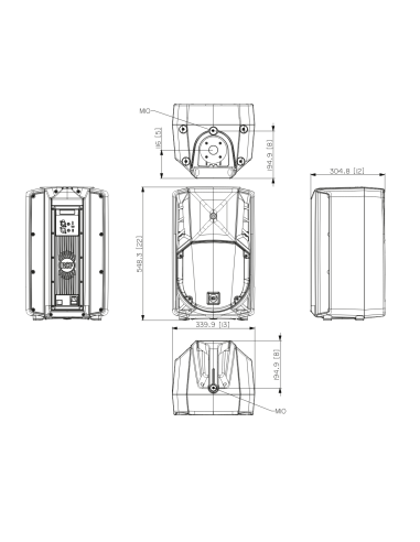 Pack 2X ART 710-A MK5 + 2X CVR Art 710