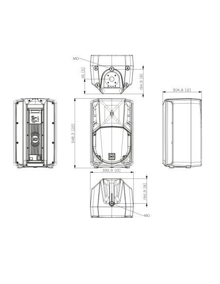 Pack 2X ART 710-A MK5 + 2X CVR Art 710