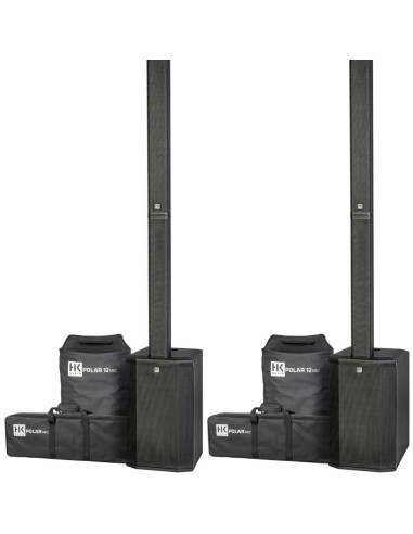HK Audio - Pack 2X Polar 12 MK2 BK - Terre de Son