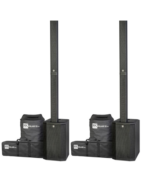 HK Audio - Pack 2X Polar 12 MK2 BK - Terre de Son