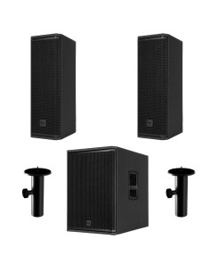 RCF - Pack 2X NXL 14-A + SUB 15-AX + 2X PMK60678 - Terre de Son