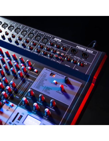 Promix 16 UX