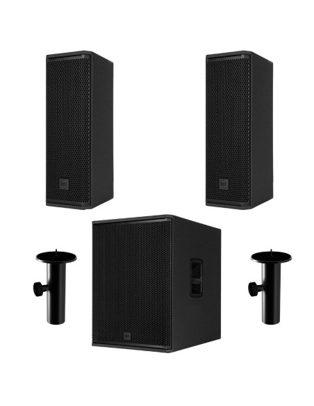 RCF - Pack 2X NXL 14-A + SUB 18-AX + 2X PMK60678 - Terre de Son