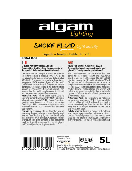 Algam Lighting - FOG-LD-5L - Terre de Son