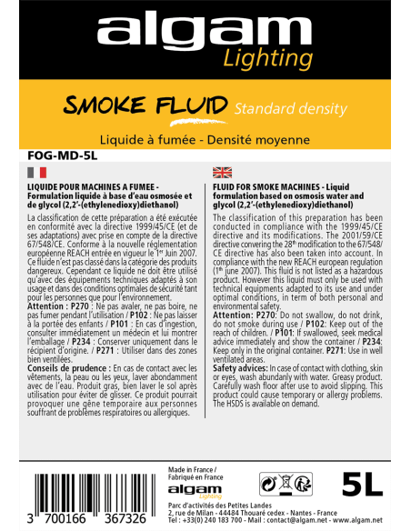 Algam Lighting - FOG-MD-5L - Terre de Son