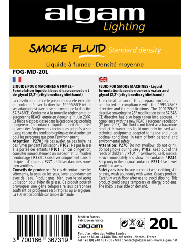 Algam Lighting - FOG-MD-20L - Terre de Son