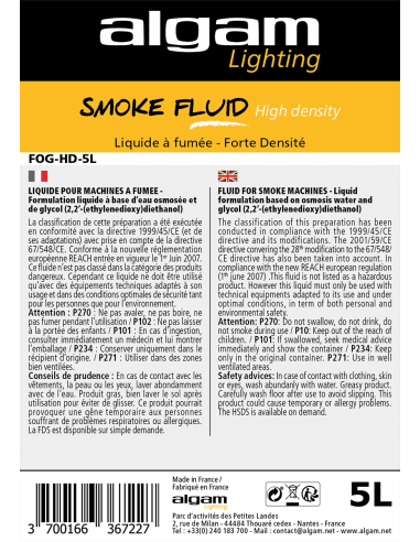 Algam Lighting - FOG-HD-5L - Terre de Son