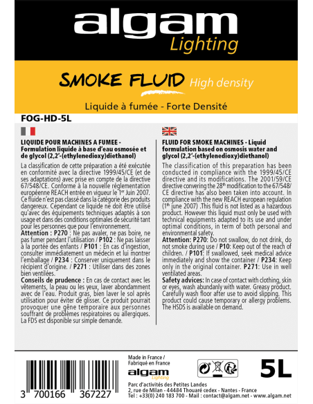 Algam Lighting - FOG-HD-5L - Terre de Son