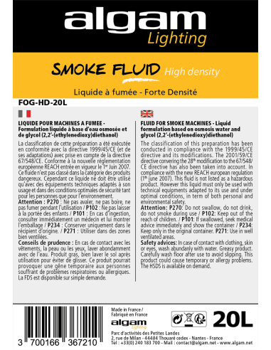 Algam Lighting - FOG-HD-20L - Terre de Son