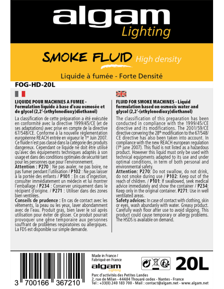 Algam Lighting - FOG-HD-20L - Terre de Son
