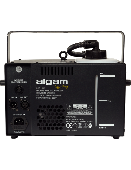 Pack H600 +  1 bidon 5L de Liquide Effet Brouillard