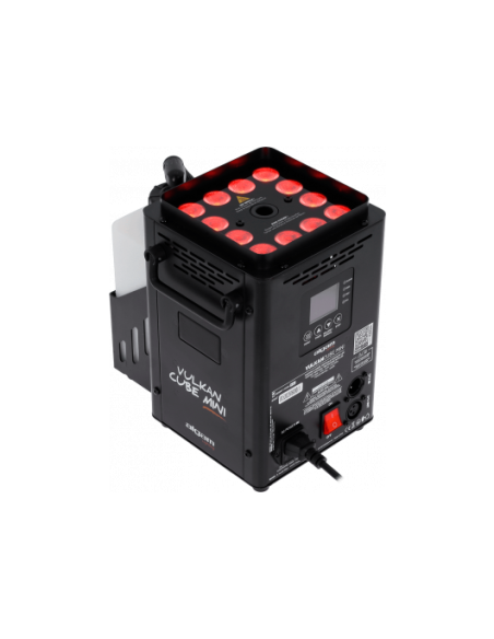 Pack 2X Vulkan Cube Mini + 1 bidon 5L de Liquide à Fumée à Dispersion Rapide Effet CO2