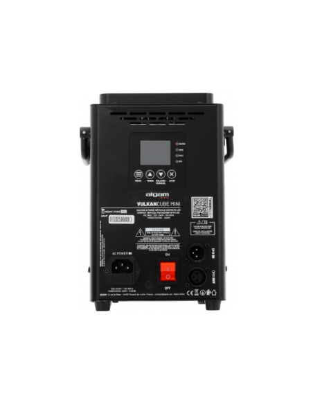 Pack 2X Vulkan Cube Mini + 1 bidon 5L de Liquide à Fumée à Dispersion Rapide Effet CO2