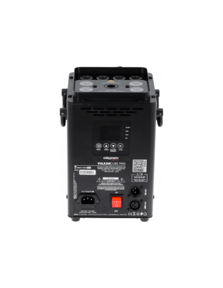 Pack 2X Vulkan Cube Mini + 1 bidon 5L de Liquide à Fumée à Dispersion Rapide Effet CO2
