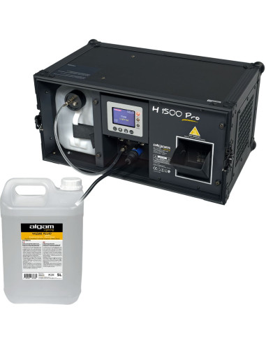 Algam Lighting - Pack H1500-PRO + 1 Bidon 5L de Liquide à Effet Brouillard Offert - Terre de Son