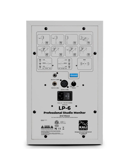 KALI AUDIO - LP-6 V2 Blanc - Terre de Son