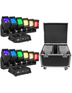 Mac Mah - Pack 2X Wave 660 Pix + WAVE 660 PIX Flightcase 2in1- Terre de Son