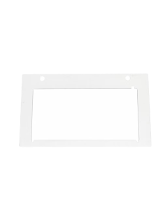 Groove Terminal Faceplate FOUR blanc