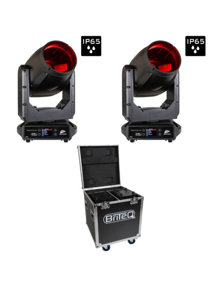 JB Systems - Pack 2X VANTA BEAM + Flight Case - Terre de Son