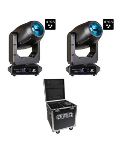 JB Systems - Pack 2X VANTA SPOT + Flight Case - Terre de Son