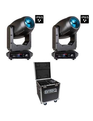 JB Systems - Pack 2X VANTA SPOT + Flight Case - Terre de Son