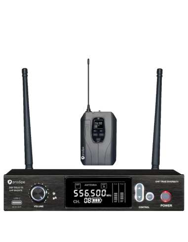 Prodipe - Pack UHF B420 DSP True Diversity Headset MH9 - Terre de Son