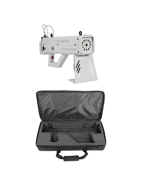 Mac Mah - Mac Mah - Pack Fog Blaster 1000 RGB + Housse de Transport White - Terre de Son
